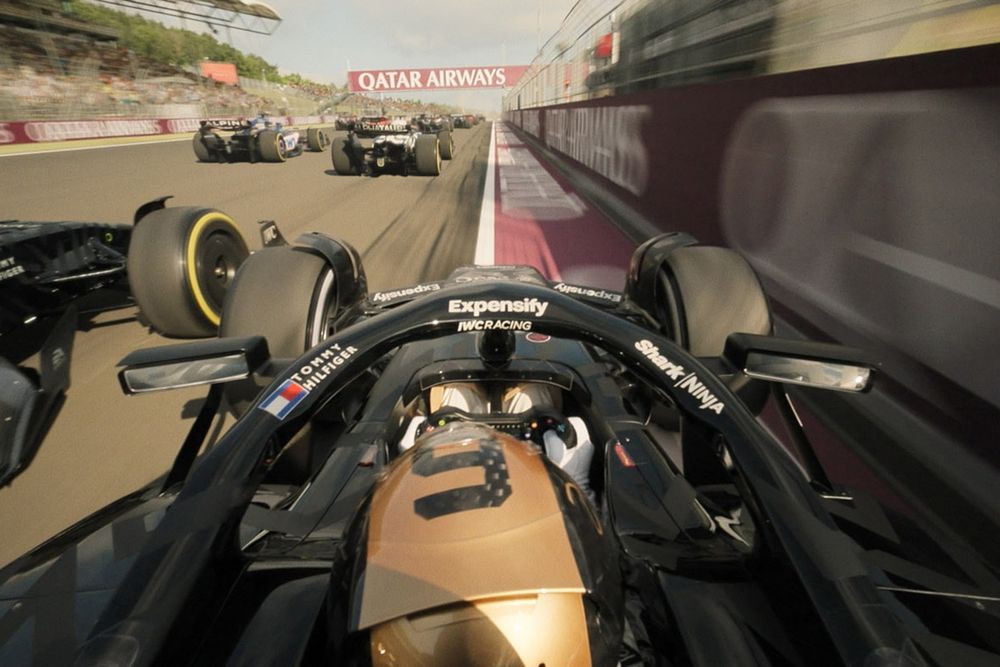 F1 Movie scene